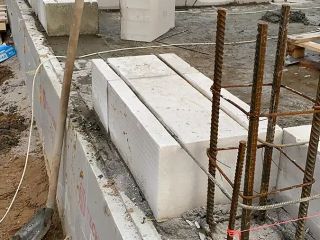  DS-1250 Кладка стен, армопояс, плита перекрытия